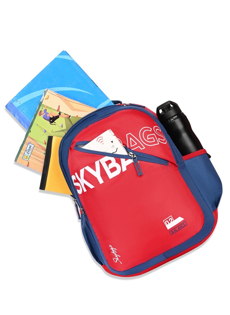 Skybags - Atlas 03 School Backpack (H) Red - Image 1