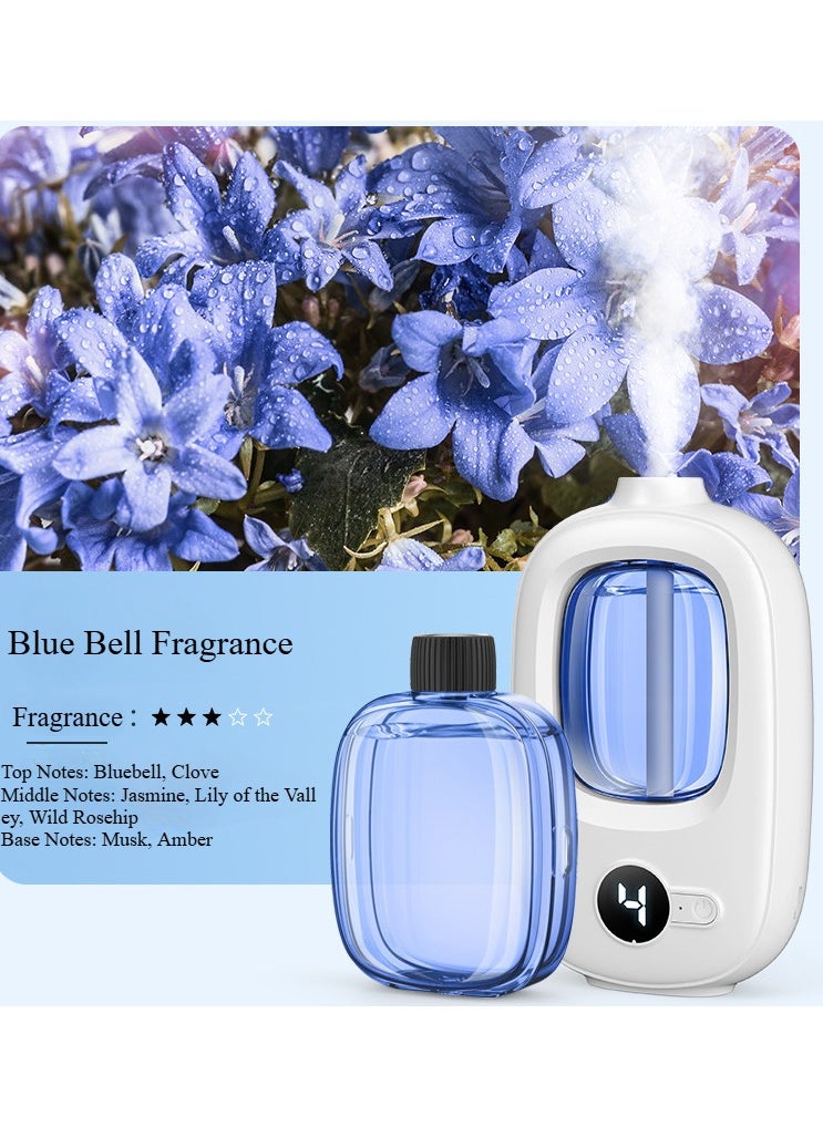 keloray - Automatic Aromatherapy Diffuser Automatic Diffuser Toilet Freshener Intelligent Aromatherapy Diffuser Mini Air Freshener Humidifier - Image 1