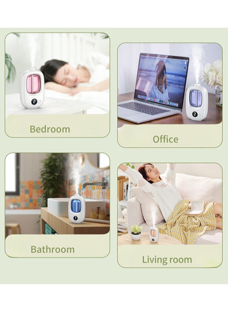 keloray - Automatic Aromatherapy Diffuser Automatic Diffuser Toilet Freshener Intelligent Aromatherapy Diffuser Mini Air Freshener Humidifier - Image 1