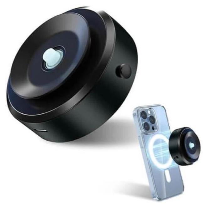 Magnetic Car Phone Holder with Suction Cup - Safe and Easy Mounting for Mobile - Image 1