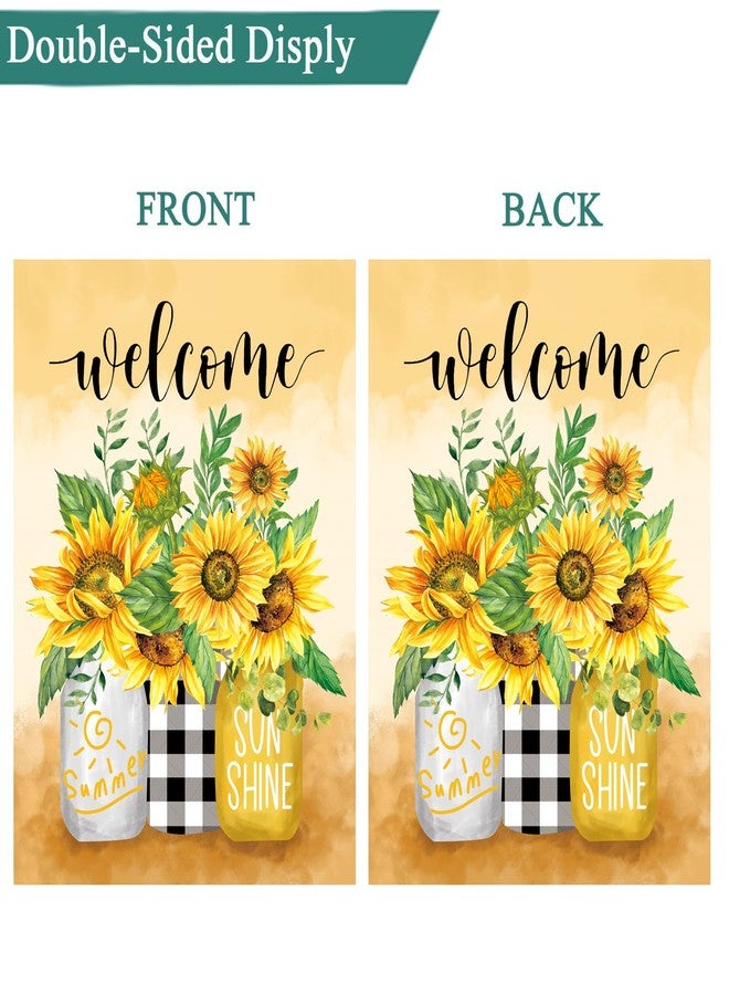 CDLong Seasonal Garden Flags Set of 12 Double Sided 28 x 40 Inch Yard Flags, Large House Flags for Outside, Fall Winter Halloween Christmas Outdoor Flags, Holiday Garden Flags for All Seasons - Image 4