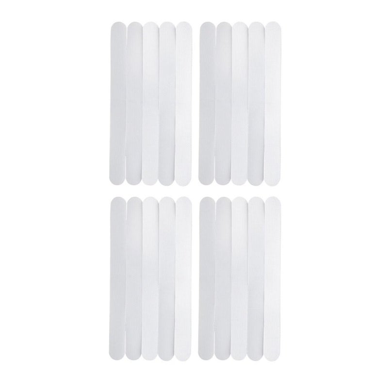 Non Slip Anti Skid Shower Strips Waterproof Bathroom Floor Stickers for Tub and Stairs 20 Piece Set - Image 2