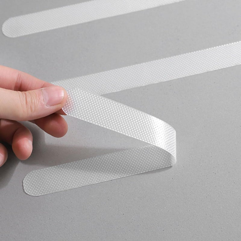 Non Slip Anti Skid Shower Strips Waterproof Bathroom Floor Stickers for Tub and Stairs 20 Piece Set - Image 4