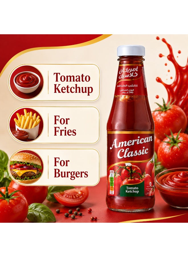 American Classic كاتشب الطماطم الكلاسيكي الأمريكي، 340 جرام - Image 5