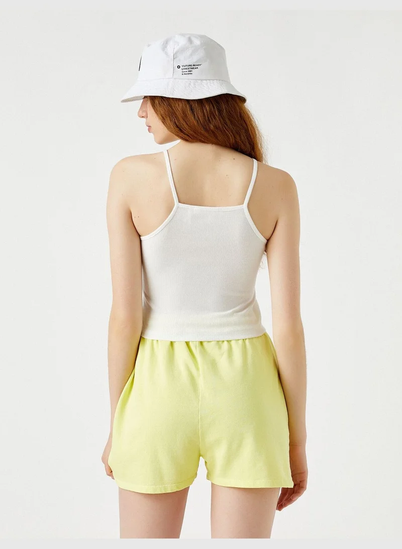 KOTON Daisy Printed Tanktop