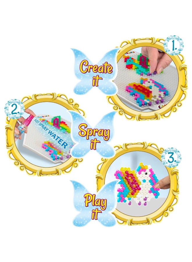 CRAZE Galupy Bowy & Teevy Water Ironing Horse Splash Beads Multicolour 20.3 x 6 x 26 cm CRZ20630ME - Image 3