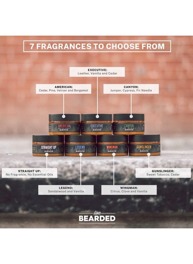 Live Bearded - : Beard Butter Canyon Leave In Conditioner For Beards 3 Oz. Moisturize Style Condition Allnatural Ingredients With Shea Butter Light To Medium Hold Made In The Usa - Image 1