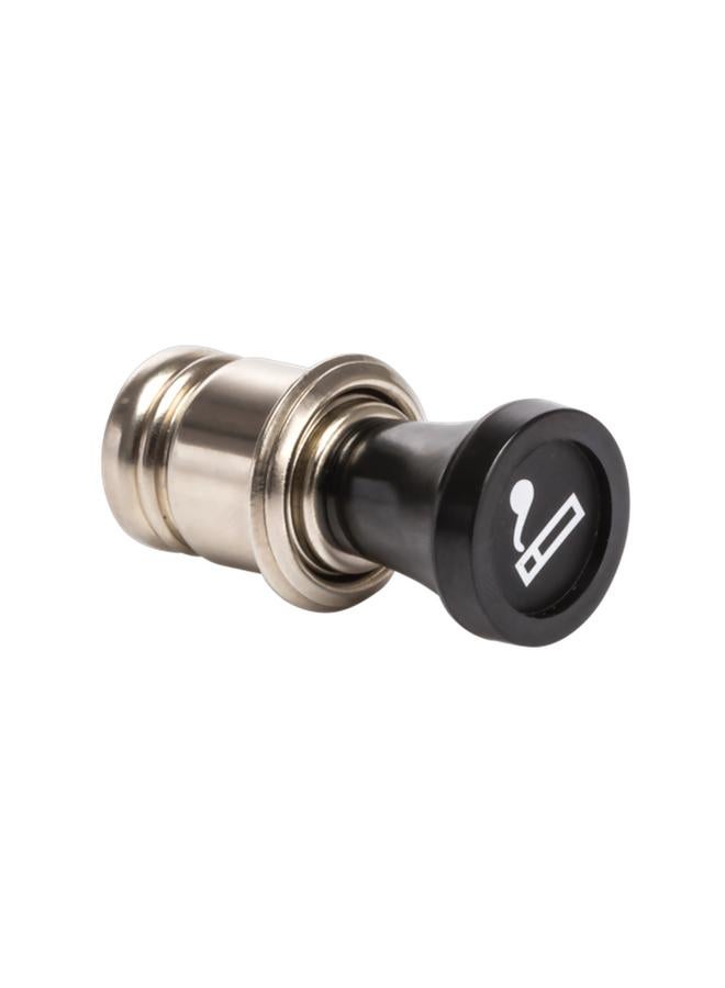 Victor Pop Out Lighter Silver and Black - Image 1