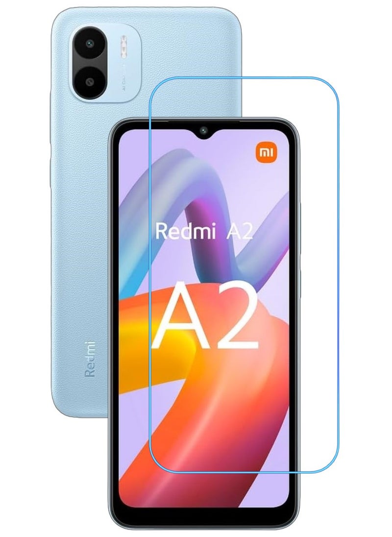 ACLIX Antistatic ESD Dustproof Premium Quality High Definition Clear Tempered Glass Screen Protector Designed For Xiaomi Redmi A2+ - Image 1