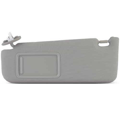 SCITOO Car Sun Visor Assbembly with Mirror Fit for 2012-2017 for Toyota for Camry Gray with Sunroof(Left Driver Side) - Image 1