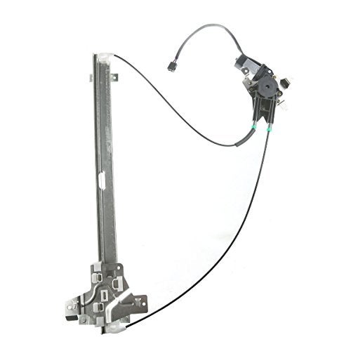 YHTAUTO Front Passenger Side Power Window Regulator With 2-Pin Motor Assembly for Ford E-150 E-250 E-350 Econoline E-350 E-450 Super Duty - Image 2