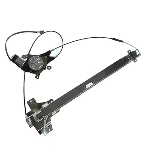 YHTAUTO Front Passenger Side Power Window Regulator With 2-Pin Motor Assembly for Ford E-150 E-250 E-350 Econoline E-350 E-450 Super Duty - Image 1