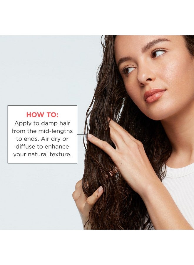 بريوجيو كريم تجفيف الشعر بالهواء بزيت يوزو + بلوم، يجفف الشعر بشكل ناعم، يعزز الشعر الطبيعي، نباتي، لا يستخدم الحرارة في التصفيف، ينعم الشعر المجعد والمتموج، تصفيف الشعر بدون حرارة، نباتي، خالٍ من القسوة على الحيوانات، 4 أونصة سائلة - Image 2