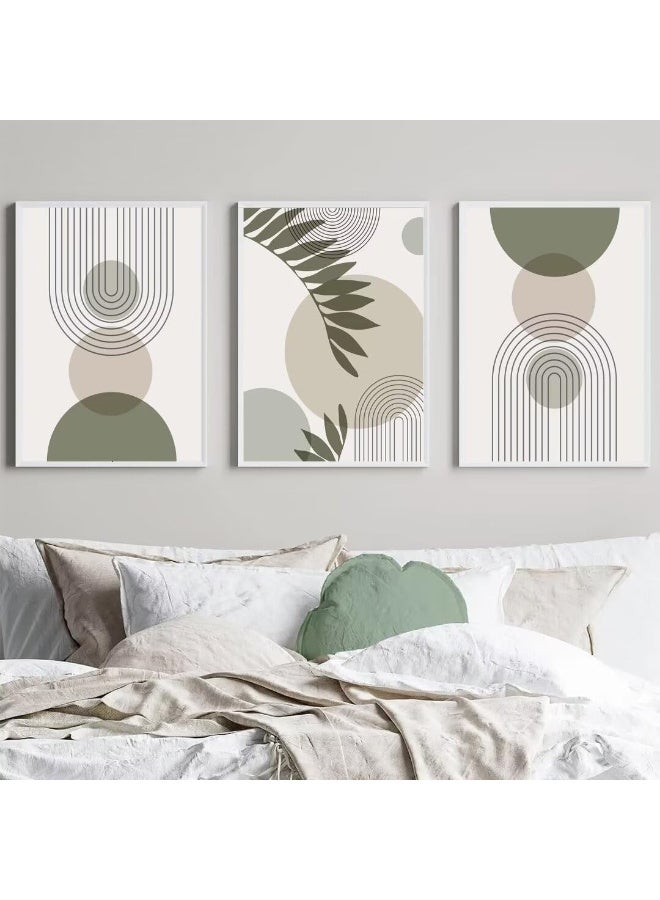 RATSAW 3 Pcs Canvas Wall Art Modern Poster Prints Boho Home Decor for Walls - Image 3