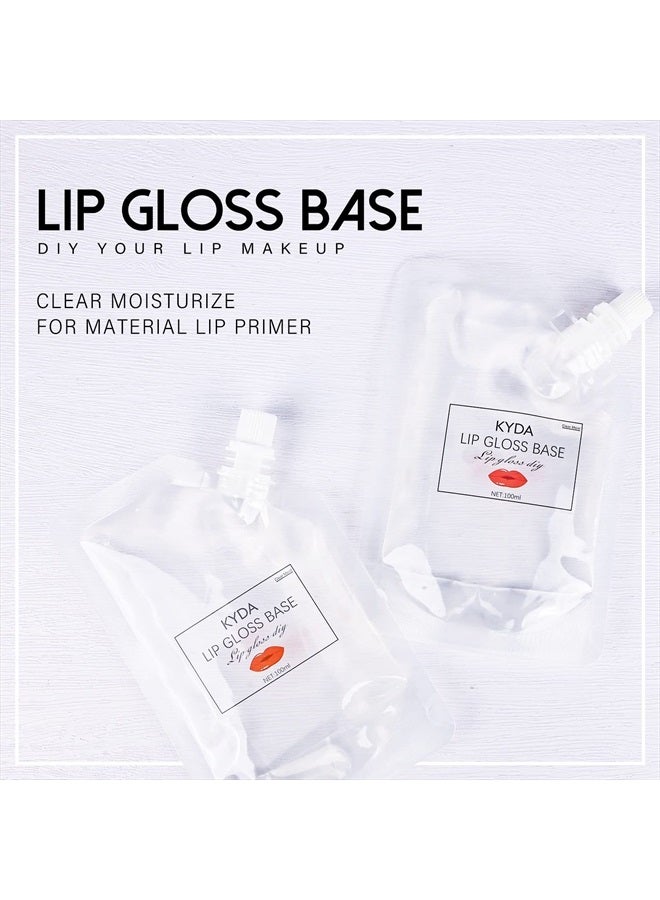 KYDA (Pack of 2) Lip Gloss Base, Moisturize Material Lip Makeup Primer, 2x100mL - Image 3