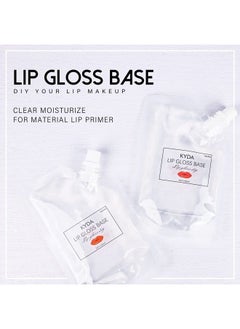 KYDA 200ML Moisturize Lip Gloss Base,Lip Gloss Base Oil Material Lip Makeup Primers, Non-Stick Lipstick Primer Lip Gloss Base for DIY Handmade Lip Balms Lip Gloss-200g  - Image 2