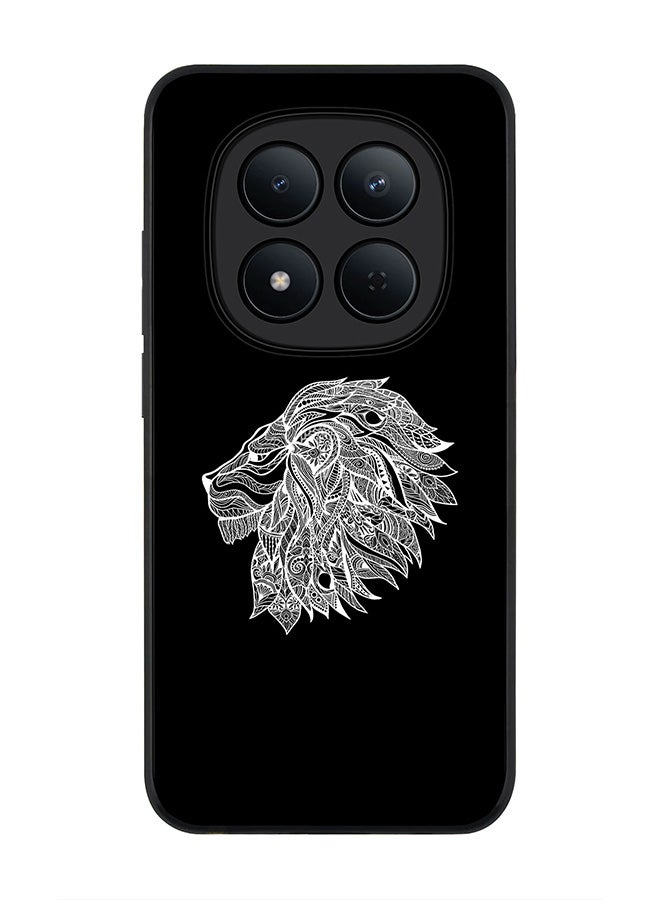 For Xiaomi Redmi Note 15 Pro 5G Case,Slim fit Camera Protection, Shockproof Thin Phone cover  - Lion Abstract