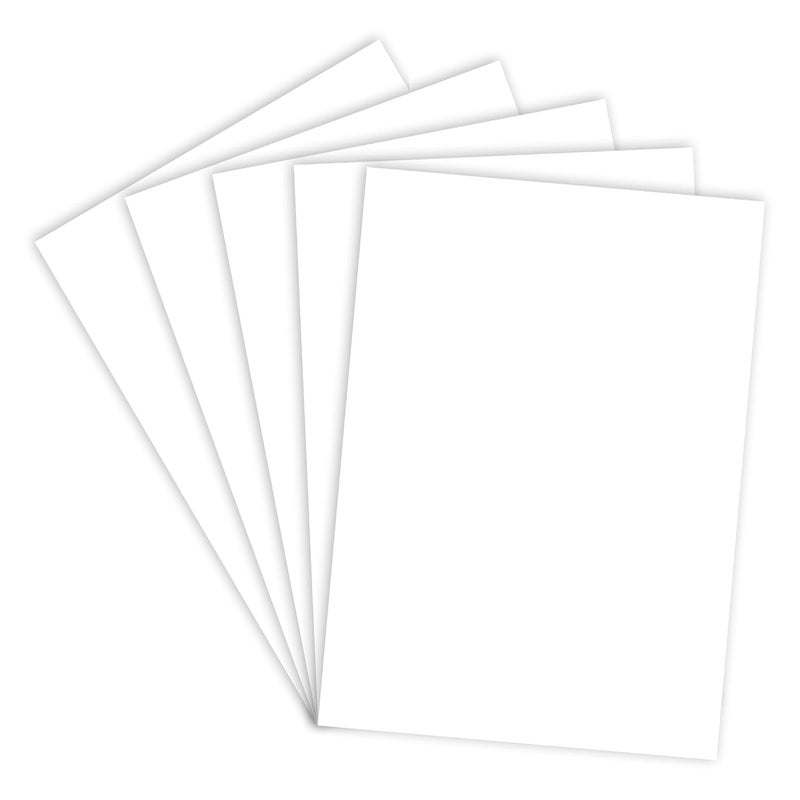 Tatmods Clear WaterSlide Decal Paper for Laserjet & Laserjet Printer (5 Sheets, A4) - Image 1