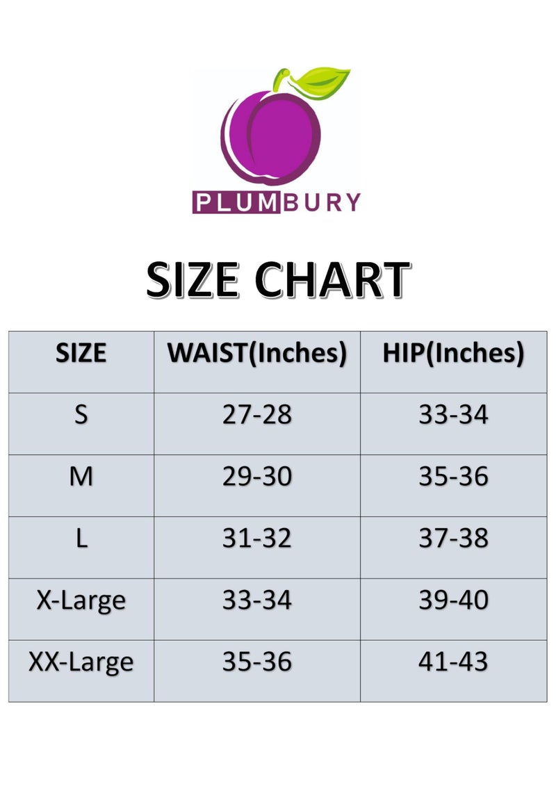 PLUMBURY Women's/Girl's Seamless Smooth Ice Silk Boyshort Panty/Cycling Shorts/Under Skirt Shorts,Free Size (Pack of 2), Black/White, Size M - Image 4