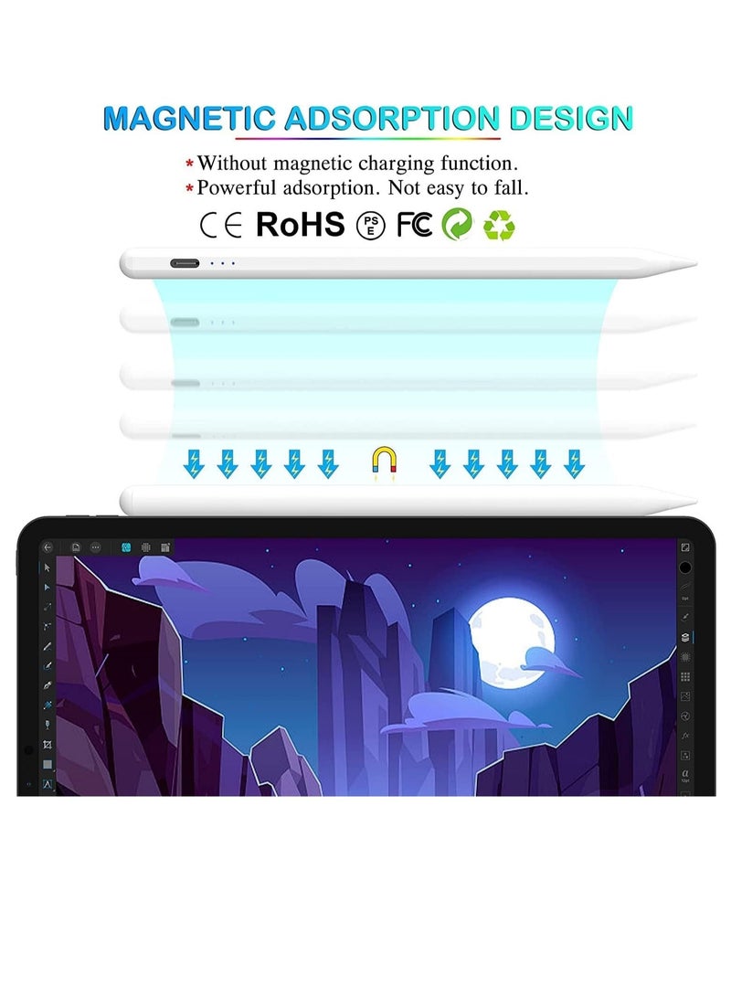 ELTRAZONE Stylus Pen for iPad Pencil 2nd Generation Compatible for Apple iPad Pro 1/2/3/4/5th 11 - Image 2