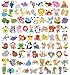 Labeol Diamond Art Kits for Kids Boys and Girls Ages 681012 Easy to DIY Creative Diamond Art Sticker Craft by Numbers Kits for Kids and Adult Beginners Colorful Animal - Image 3