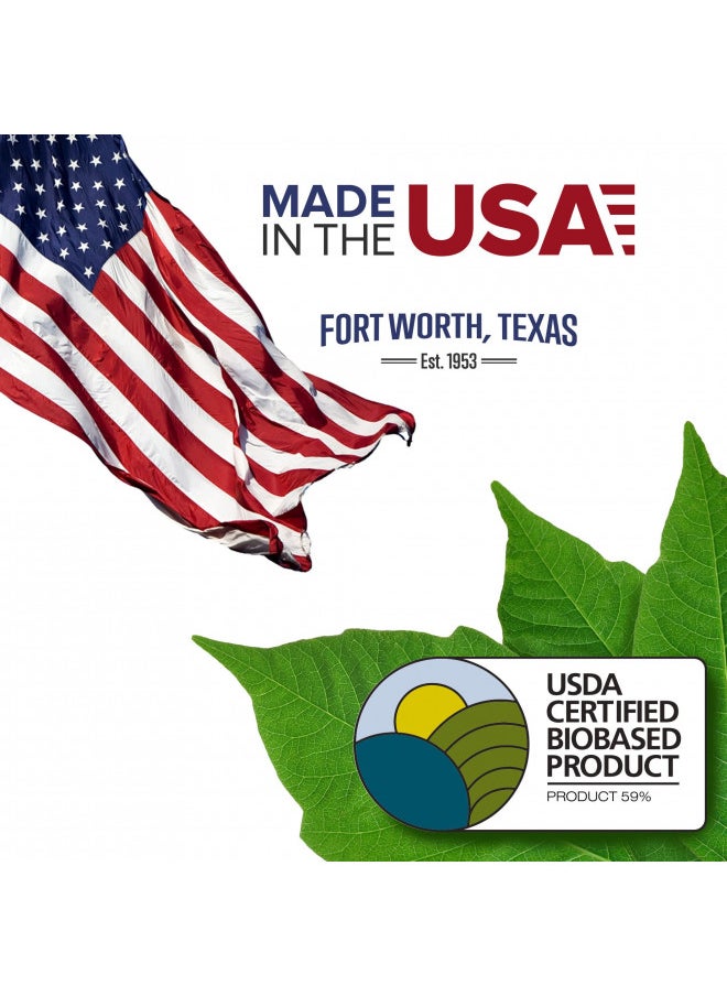 Samsill Samsill Earths Choice Biobased Durable 3 Ring View Binder, 0.5-Inch Round Ring, Up to 25% Plant Based Plastic, USDA Certified Biobased, White  - Image 2