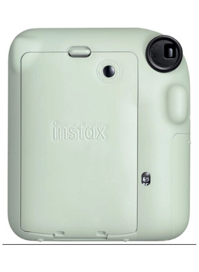 فوجي فيلم كاميرا Instax Mini 12 للأفلام الفورية باللون الأخضر النعناعي مع مجموعة من 20 فيلمًا - Image 4