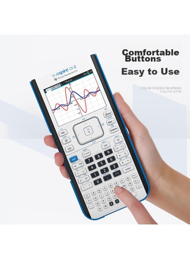 TEXAS INSTRUMENTS Ti-nspire Cx Ii Color Screen English-chinese Programming Graphing Calculator For Ib Ap Sat Exams, Domestic And International Use - Image 5
