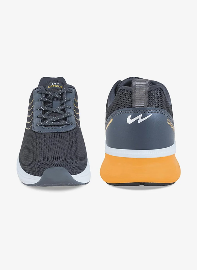 كامبس Men Brace Memory Foam Lace-Up Running-DGry-Mstd