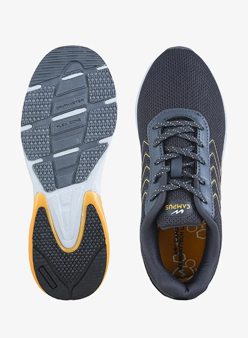 Campus Dark Grey-Mustard Men Brace Memory Foam Lace-Up Running-DGry-Mstd for Men | Best Price UAE