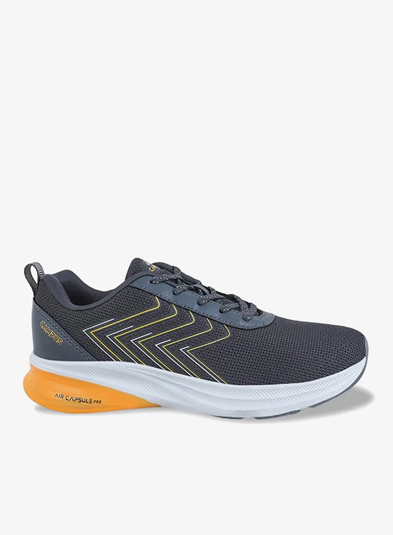 Campus Dark Grey-Mustard Men Brace Memory Foam Lace-Up Running-DGry-Mstd for Men | Best Price UAE