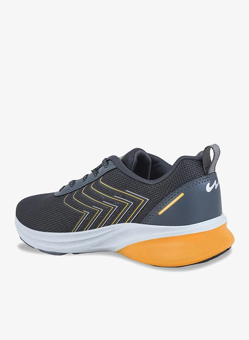 Campus Dark Grey-Mustard Men Brace Memory Foam Lace-Up Running-DGry-Mstd for Men | Best Price UAE