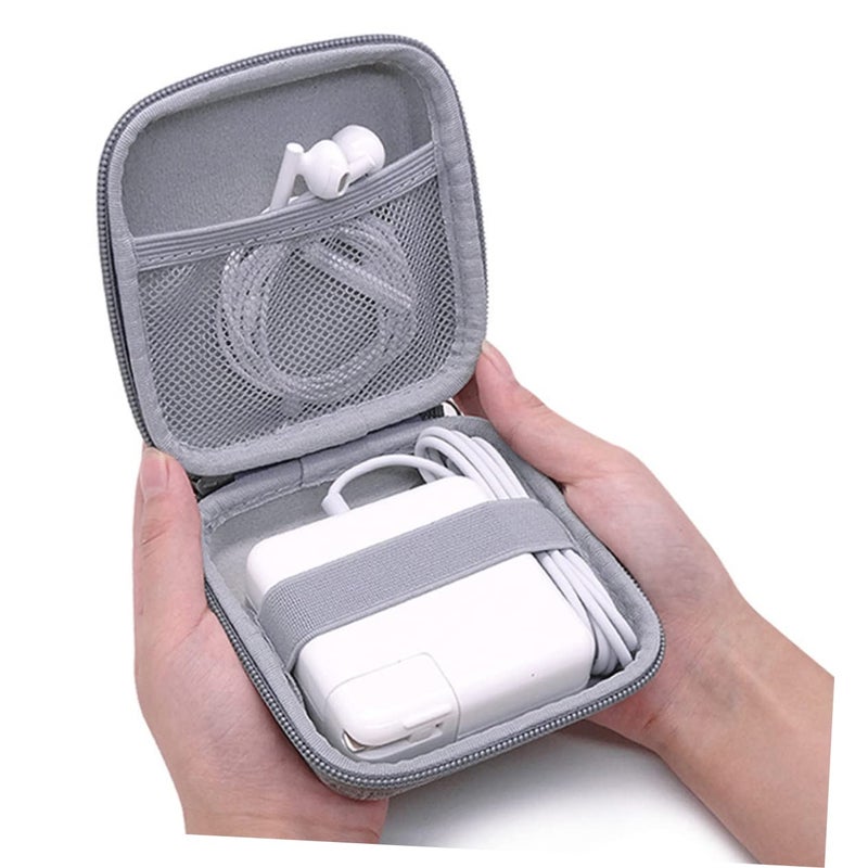 Multi Partition Electronic Organizer Bag Portable Travel Charger Cable Storage Case - Image 3