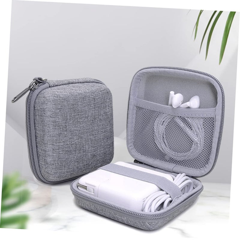 Multi Partition Electronic Organizer Bag Portable Travel Charger Cable Storage Case - Image 5
