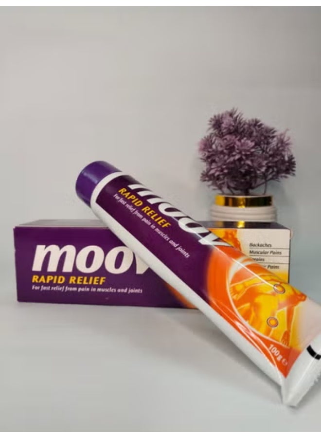 Moov Fast Acting Massage Cream designed to relieve muscle and joint pain and promote relaxation - 100g -2 Pc - Image 3