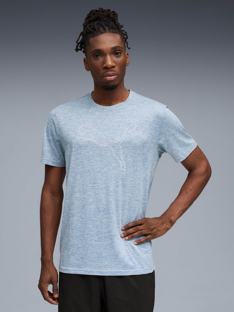 Puma TAD Essentials Heather Cat T-Shirt - Image 1