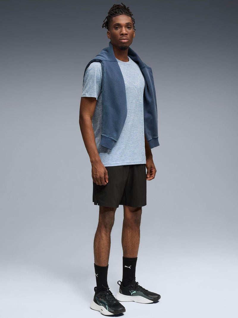 Puma TAD Essentials Heather Cat T-Shirt - Image 2