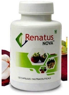 Herbal كبسولات المكملات الغذائية Renatus Nova درجة الجودة القياسية: درجة الغذاء الفائقة حجم العبوة: 120 كبسولة  - Image 1