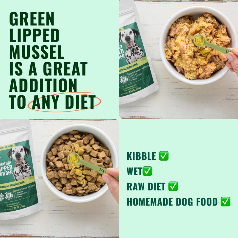 Azestfor Anti-Inflammatory Green Lipped Mussel for Dogs Powder - Image 3