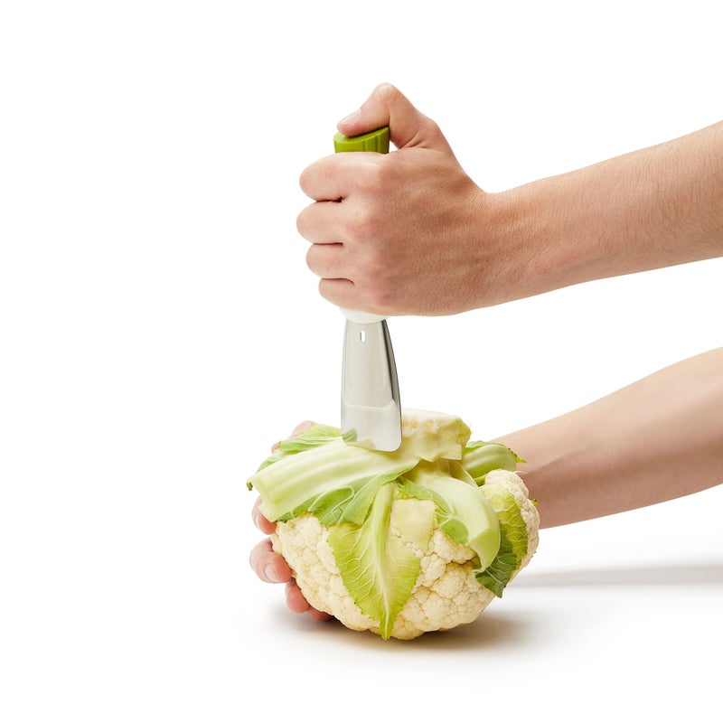 Chef'n Stalk Chop Cauliflower Prep Tool, Green, 7 ½ x 1 ¾-inches - - Image 5