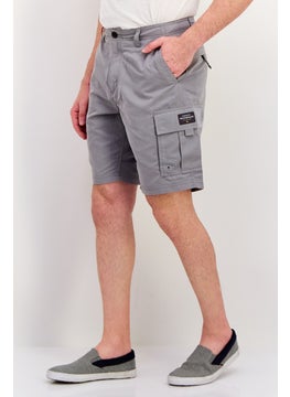 Men Solid Cargo Shorts, Grey - pzsku/ZD3A49E14CFD132919680Z/45/_/1737642212/05dd41ae-a408-4064-acac-c2d7675a2828