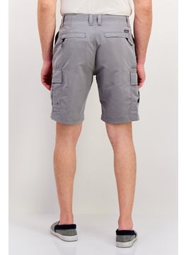 Men Solid Cargo Shorts, Grey - pzsku/ZD3A49E14CFD132919680Z/45/_/1737642213/259d1683-4879-4885-91aa-058bae53e450