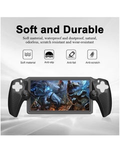XICEN Protective Case for PlayStation Portal Soft Anti-Slip Silicone Case PS5 Portal Full Protection Anti-Scratch Cover  - Image 3