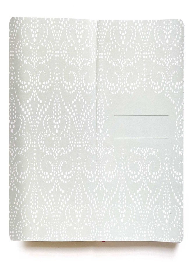 Paper House Productions 8" Foil Embossed Soft Cover Journal with Dot Grid Pages and Satin Ribbon Page Marker - Be Positive - Image 2