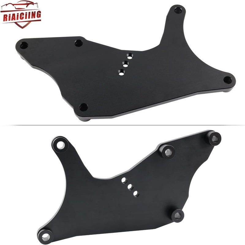 RiAiCiING Upgraded LS Dual Alternator Bracket Kit for Truck SUV - Compatible with 4.8L 5.3L 6.0L 6.2L Vortec V8 Engine (1999-2013) - Image 5