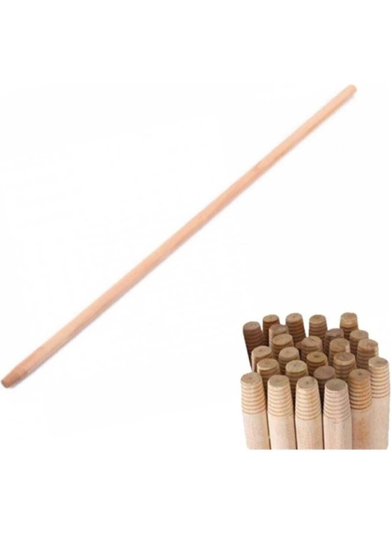 Wuvera Wood Pine Squeegee Stick 120CM Broom Handle 