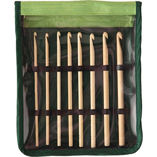 Knitter's Pride KP900585 Bamboo Single Ended Crochet Hook Set - Image 1