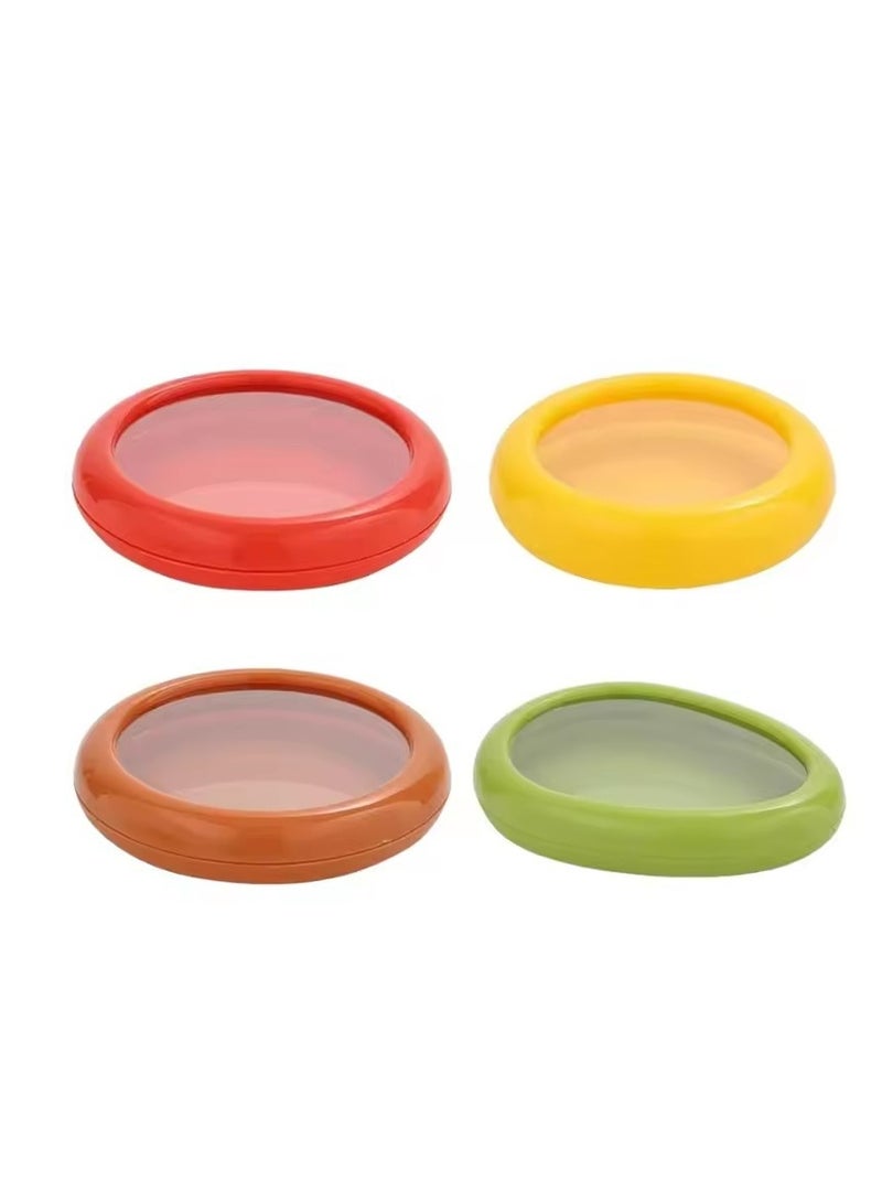 Silicone Film Sealed Fruit Crisper Anti-Oxidation Mini Refrigerator Storage Box Fruit Preservation Box for Storage Avocado Lemon  - Image 1