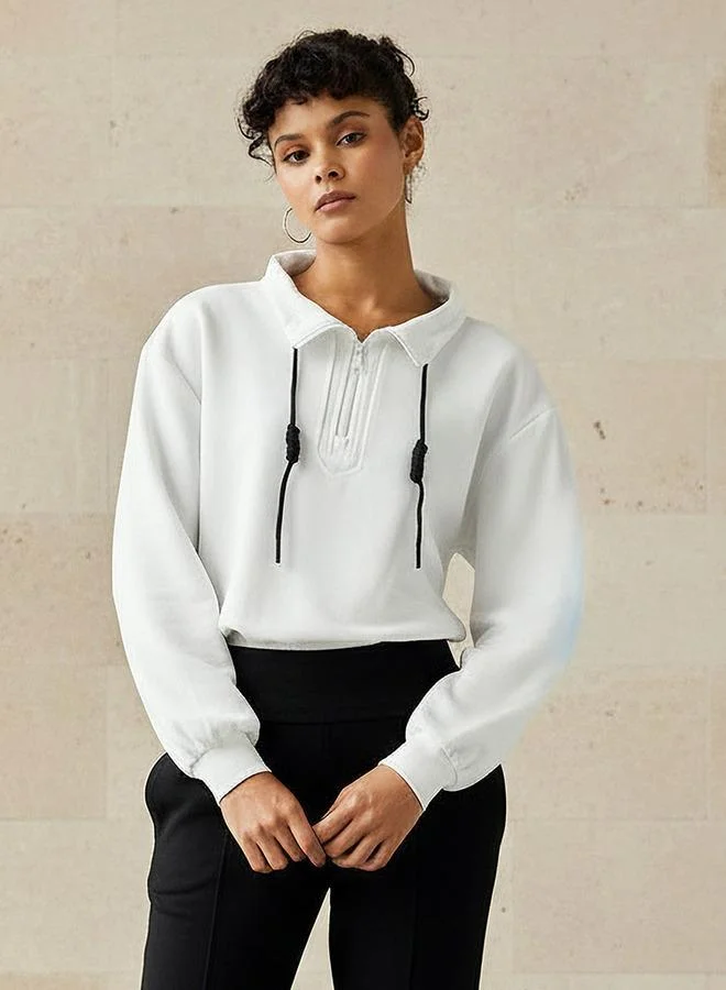 2Xtremz 2Xtremz Sweatshirt with Drawcord Detail