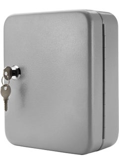 Cyrox Cyrox Key Box Wall Mount 20 Key Hooks Tags Steel Security Locking Key Cabinet Storage Key Lock Box Key Management Cabinet 1Pcs  - Image 4